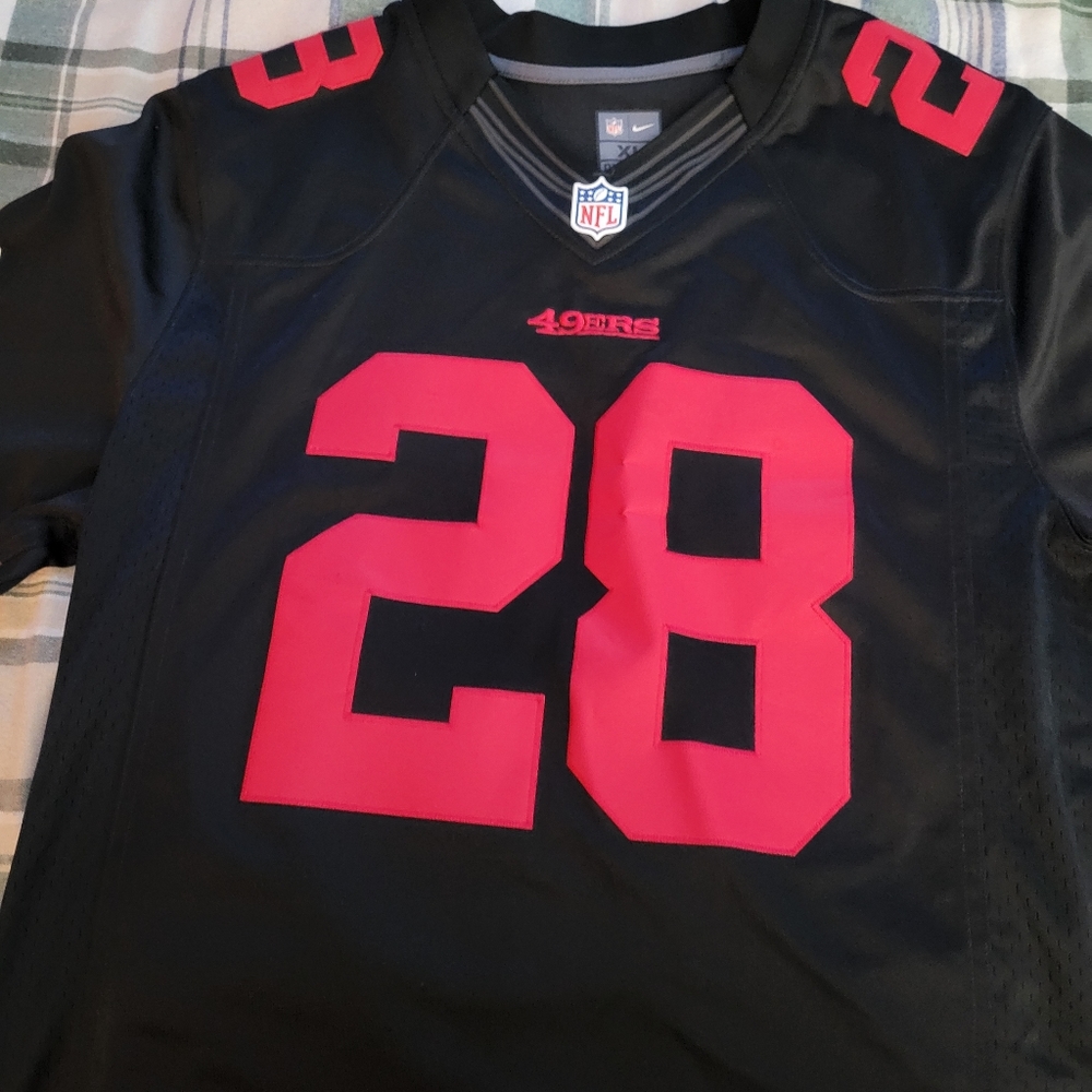 49ers black jersey